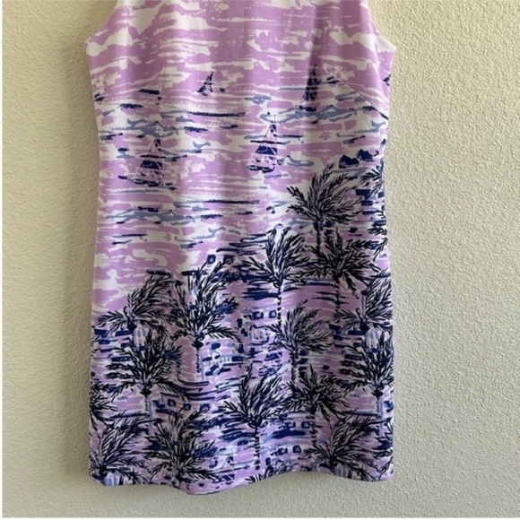 Lilly Pulitzer Gellar Purple Mini Shift Dress - Picture 6 of 9